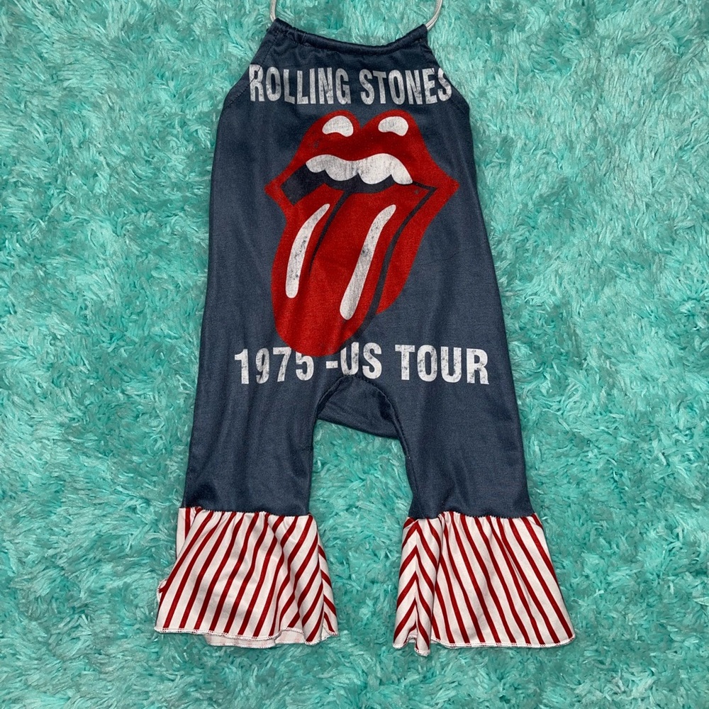 Rolling Stones halter romper